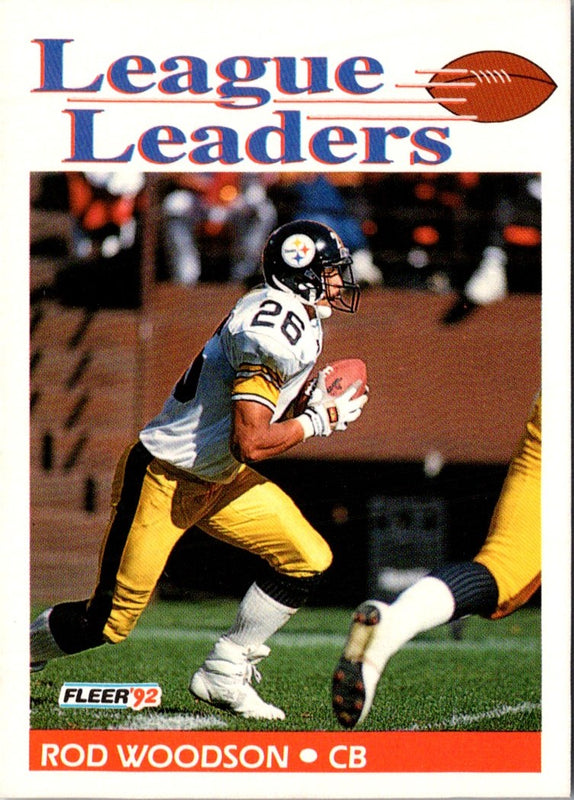 1992 Fleer Rod Woodson #466