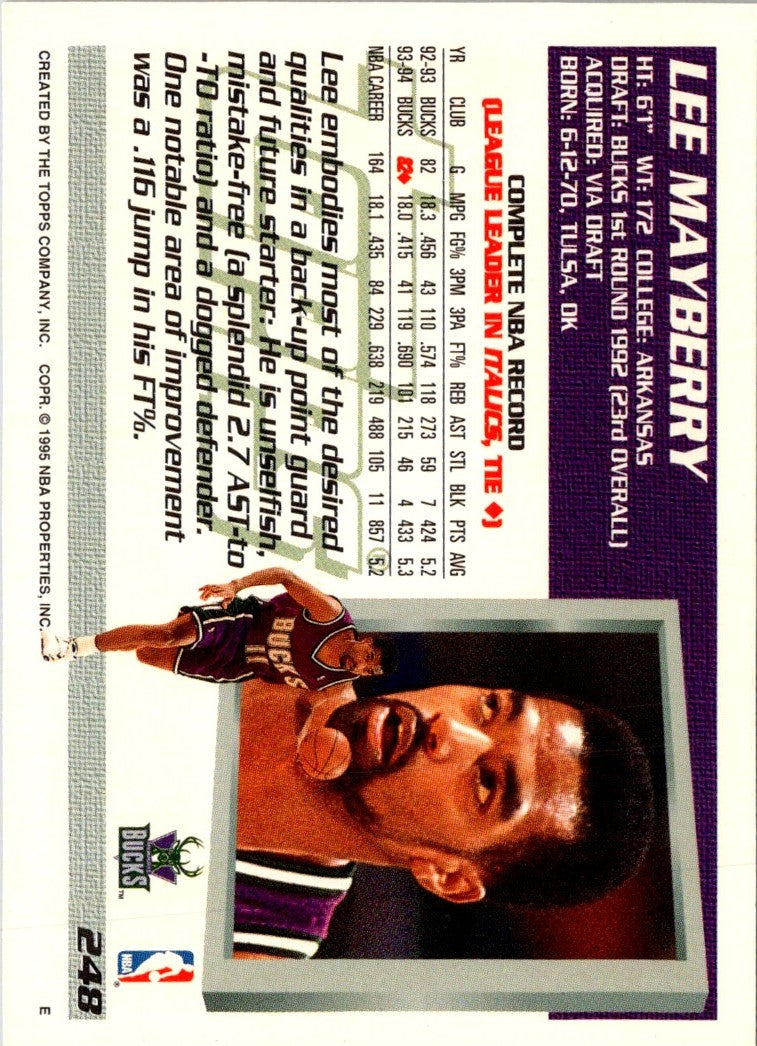 1994 Topps Lee Mayberry