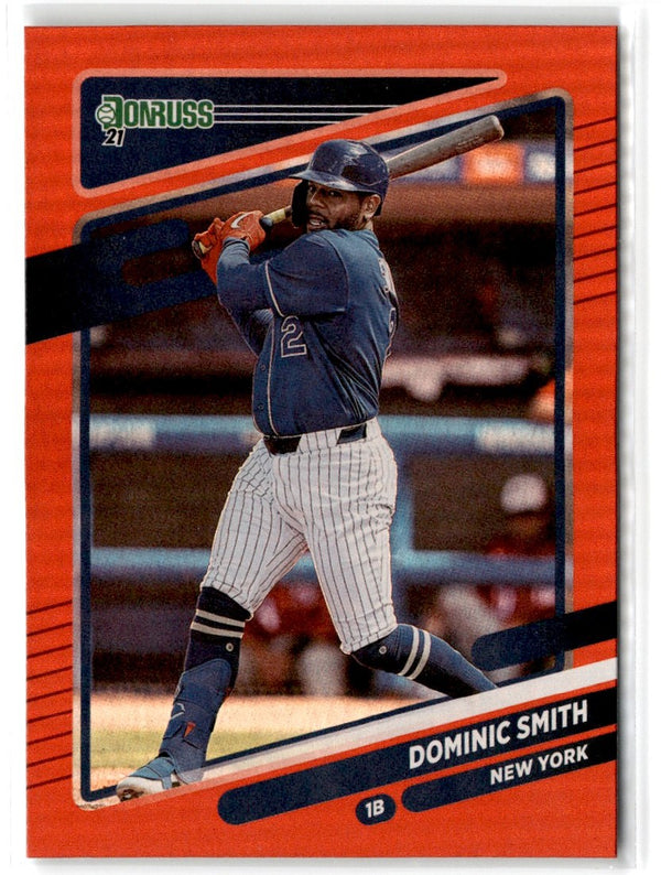 2021 Donruss Holo Red Dominic Smith #197
