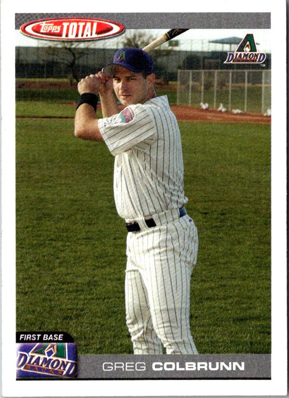 2004 Topps Total Greg Colbrunn #513