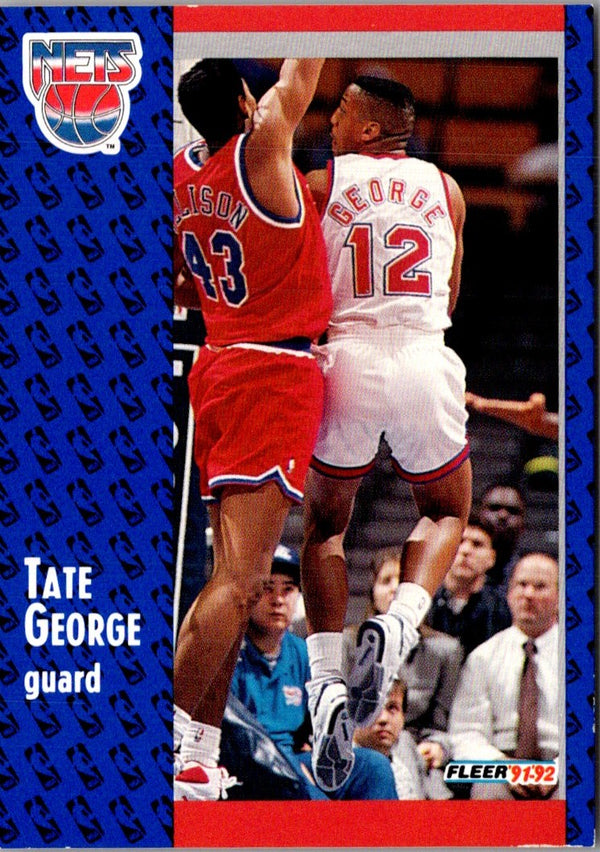 1991 Fleer Tate George #323