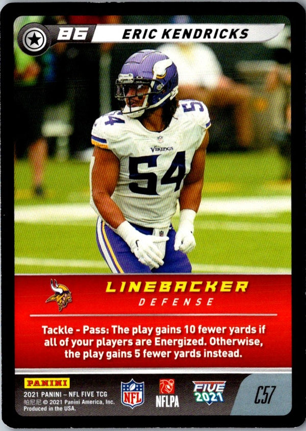 2021 Panini NFL Five Eric Kendricks #C57