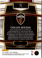 2021 Panini Select Blue Collin Sexton #71