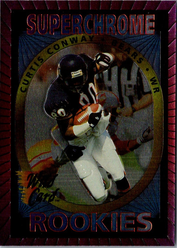 1993 Wild Card Superchrome Rookies Curtis Conway/Steve Everitt #NNO