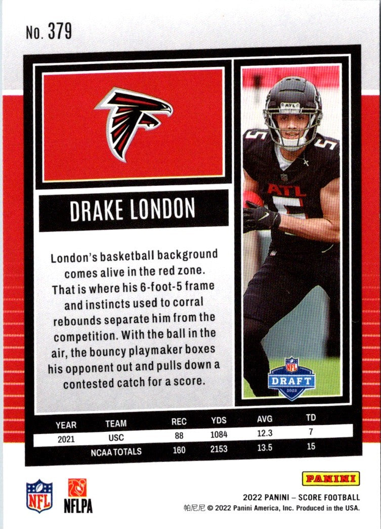 2022 Score Red Drake London