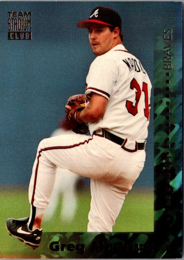 1994 Stadium Club Team Greg Maddux #31