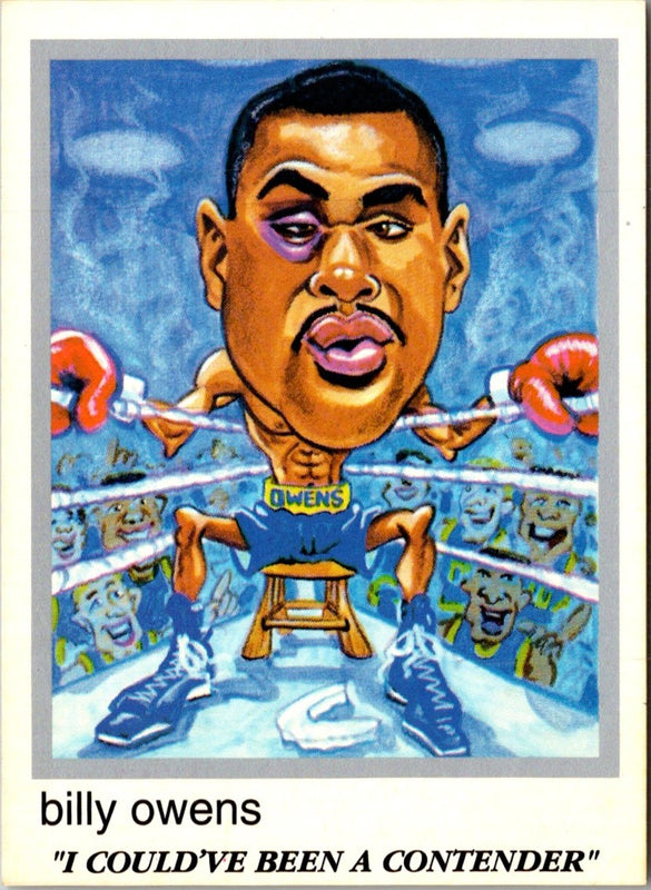 1993 First Amendment Publishing Skinnies Billy Owens #24