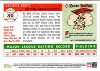 2020 Topps Archives George Brett #30