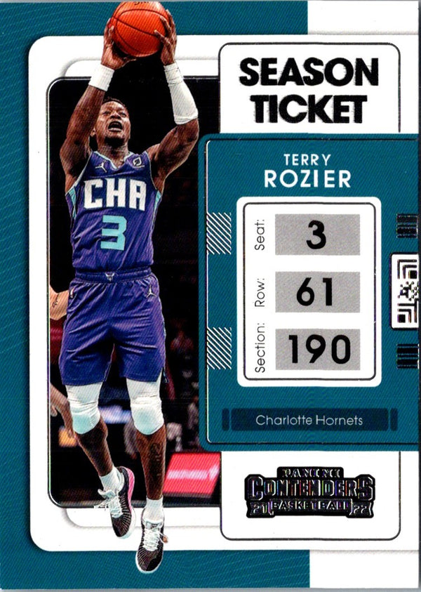 2021 Panini Contenders Ticket Terry Rozier #26