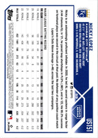 2023 Topps Update Royal Blue Nicky Lopez #US151