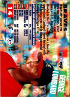 1994 Stadium Club Draft Picks George Lombard #14