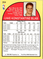 1990 Hoops Uwe Blab #264