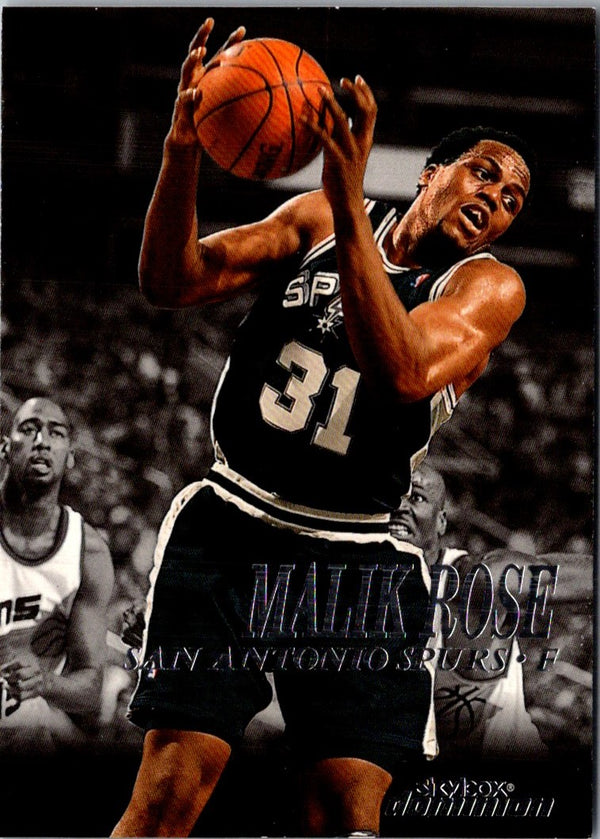 1999 SkyBox Dominion Malik Rose #16