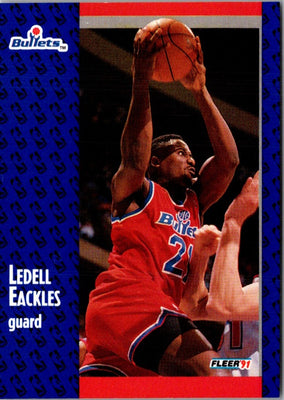 1991 Fleer Ledell Eackles #204