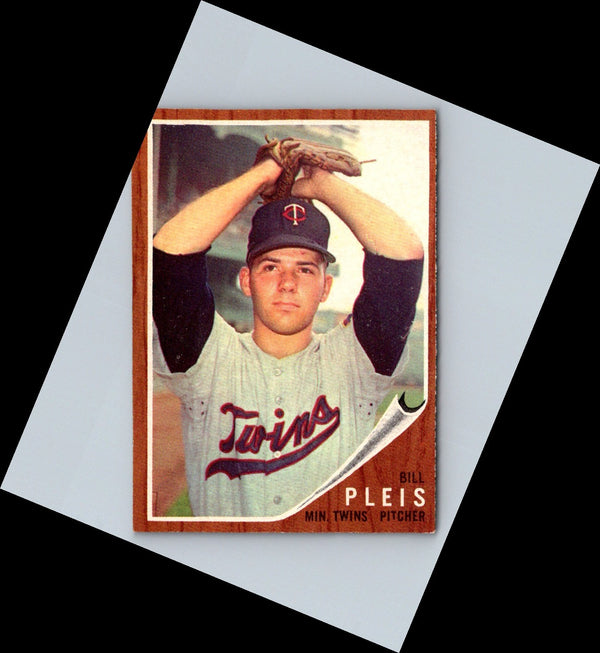 1962 Topps Bill Pleis #124