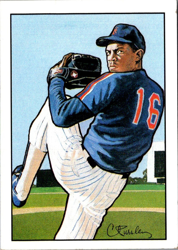 1990 Bowman Sweepstakes (Two Asterisks) Dwight Gooden #NNO