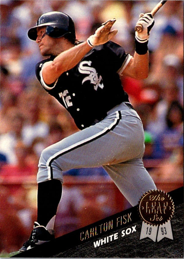 1993 Leaf Carlton Fisk #284