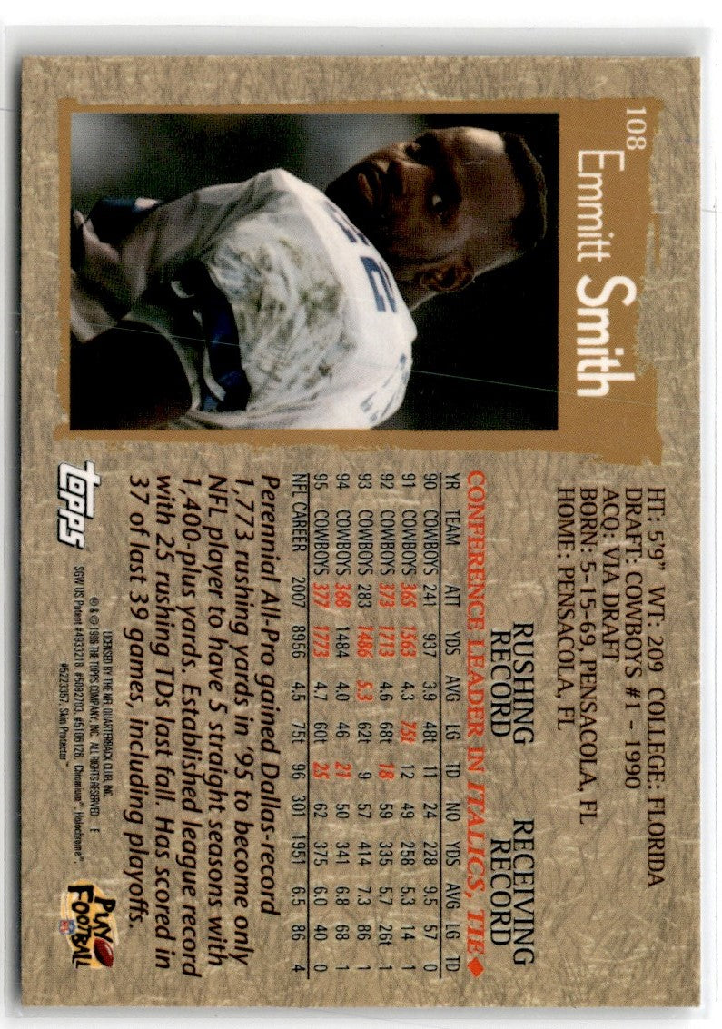 2007 Topps Emmitt Smith #