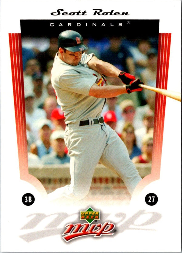 2005 Upper Deck MVP Scott Rolen #80