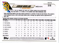 2021 Topps Adrian Morejon #518