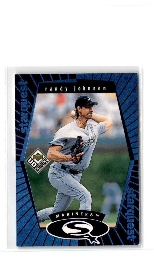 1999 UD Choice StarQuest Blue Randy Johnson #SQ12