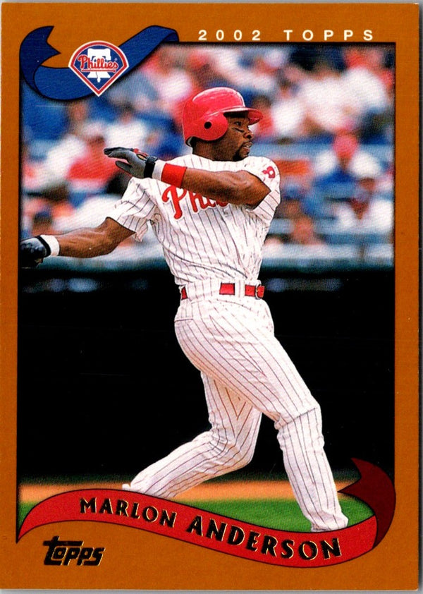 2002 Topps Limited Marlon Anderson #269