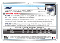 2020 Bowman Prospects Wander Franco #BP-1