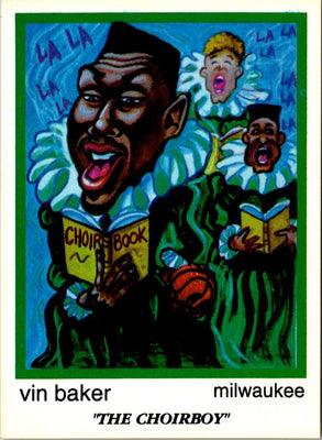 1993 First Amendment Publishing Skinnies Vin Baker #97