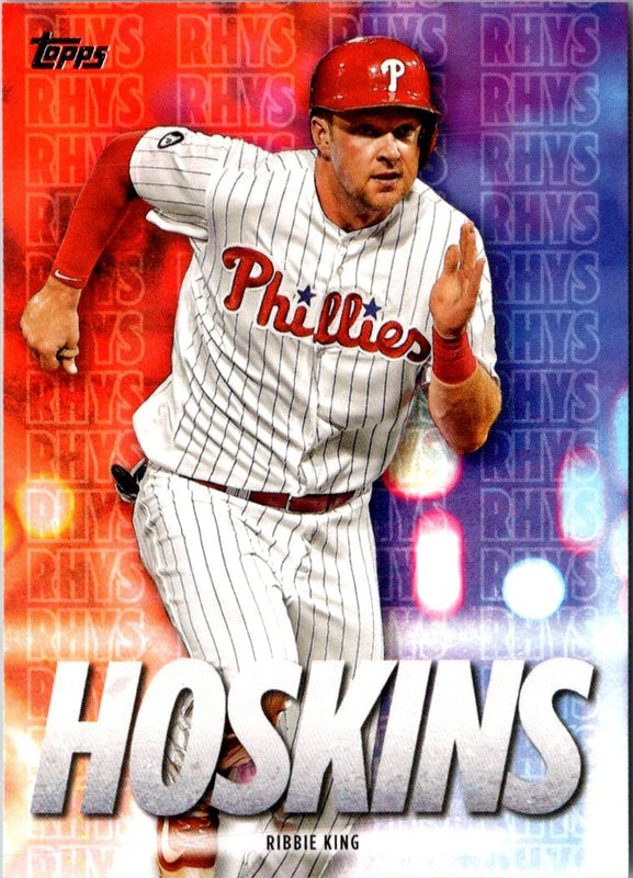 2020 Topps Player Highlights Rhys Hoskins Rhys Hoskins #RH-13