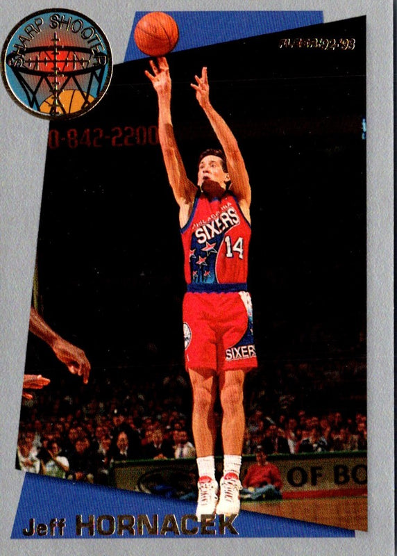 1992 Fleer Sharpshooters Jeff Hornacek #3