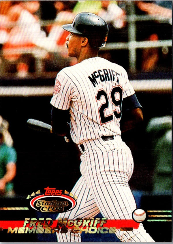 1993 Stadium Club Members Only Fred McGriff #594