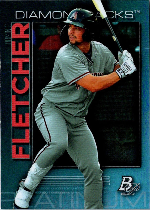 2020 Bowman Platinum Top Prospects Dominic Fletcher #TOP-71
