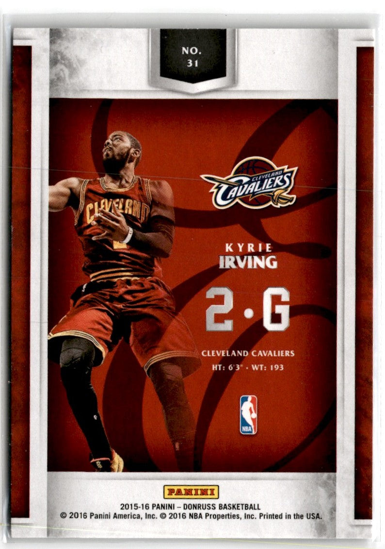 2016 Panini Threads Materials Kyrie Irving