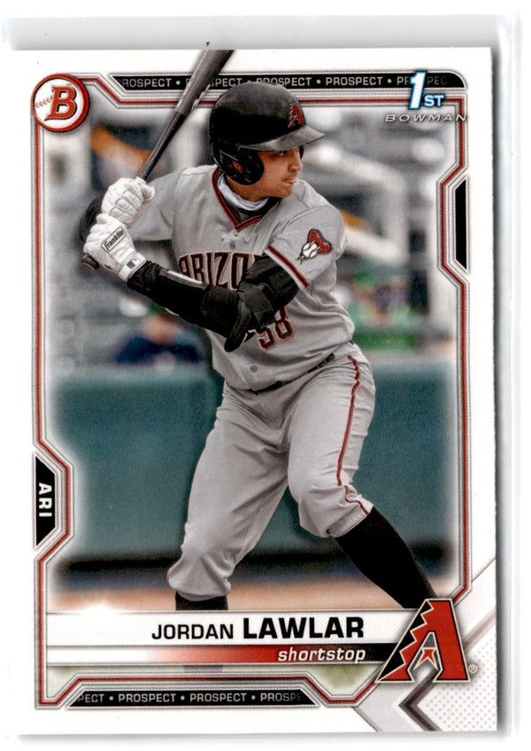 2021 Bowman Draft 1st Edition Jordan Lawlar #BD-194