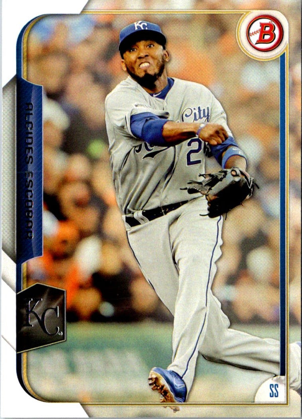 2015 Bowman Alcides Escobar #97