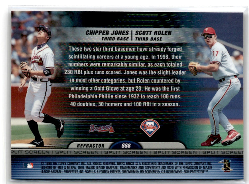 1999 Topps All-Topps Mystery Finest Chipper Jones