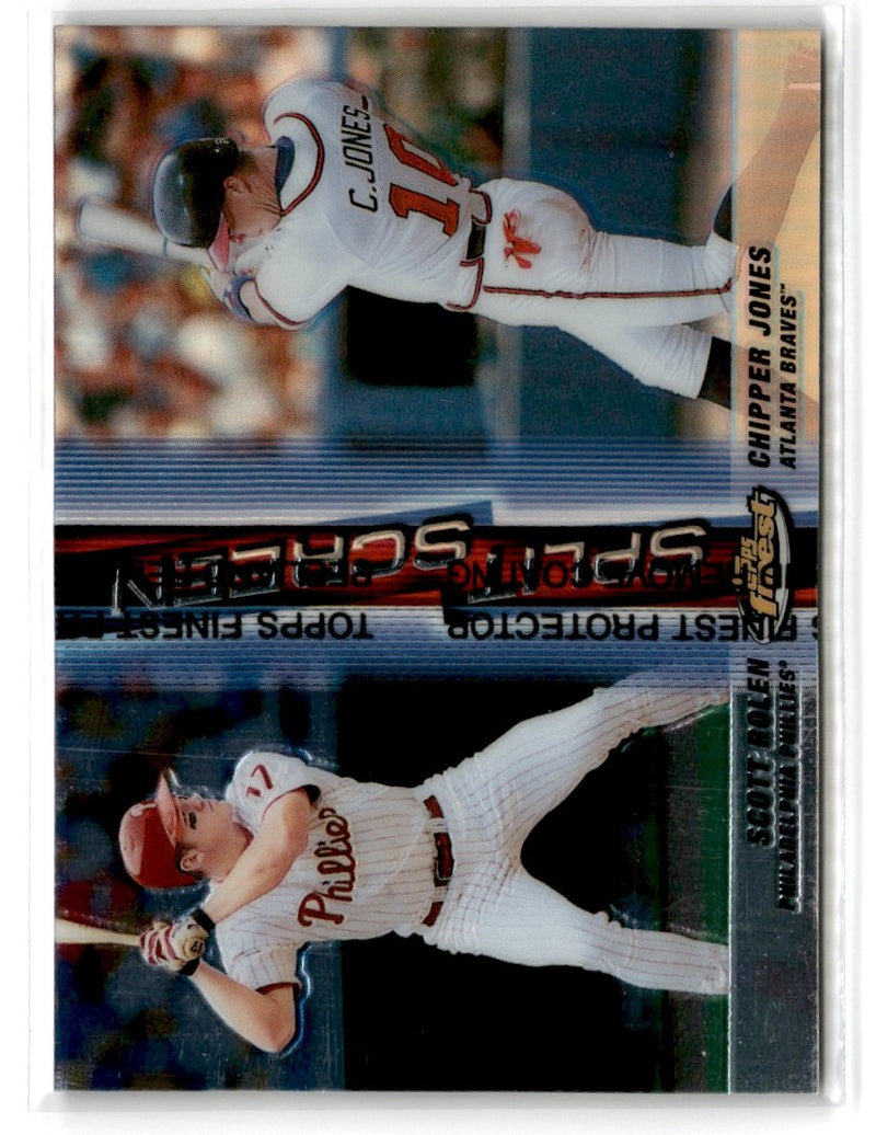 1999 Topps All-Topps Mystery Finest Chipper Jones