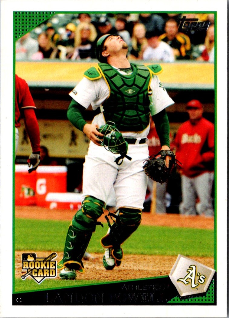 2009 Topps Updates & Highlights Landon Powell