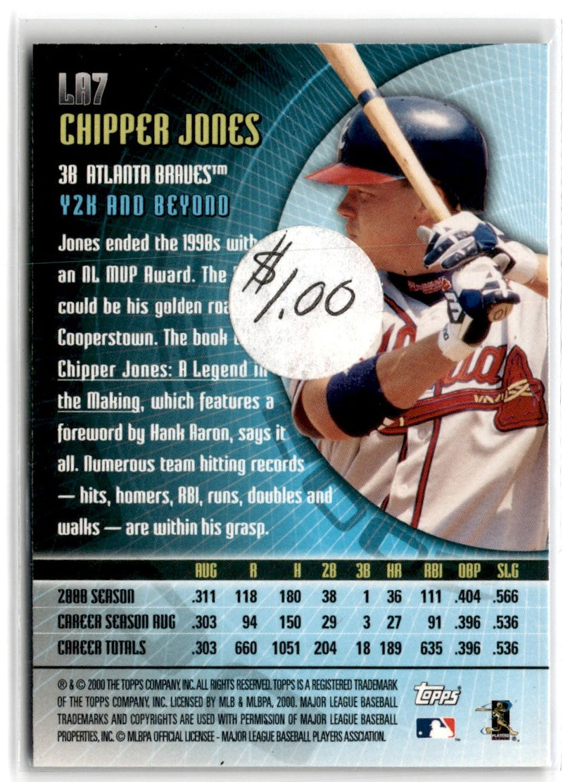 2001 Topps A Look Ahead Chipper Jones