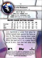 2023 Bowman Platinum Luis Robert #12