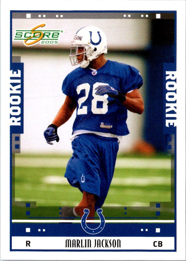 2005 Score Marlin Jackson #355 Rookie