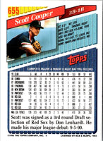 1993 Topps Scott Cooper #655