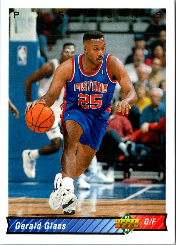 1992 Upper Deck Gerald Glass #323