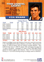 1993 Hoops Todd Lichti #383
