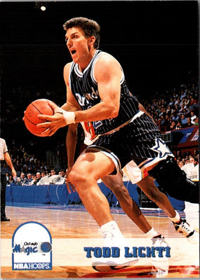 1993 Hoops Todd Lichti #383