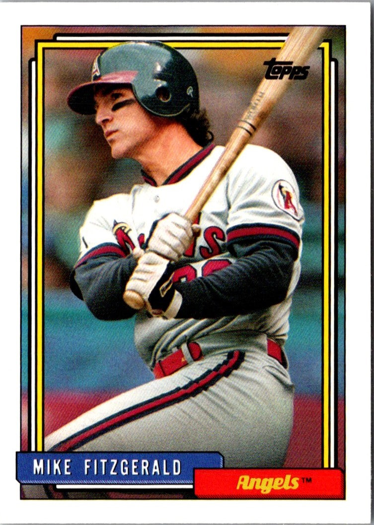 1992 Topps Traded Mike Fitzgerald