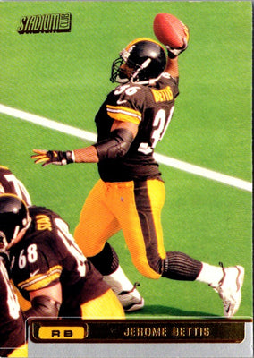2001 Stadium Club Jerome Bettis #98