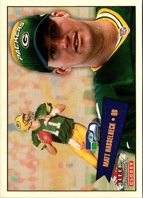 2001 Fleer Tradition Glossy Matt Hasselbeck #280