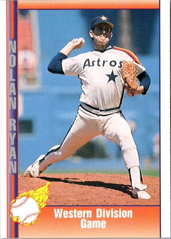 1991 Pacific Nolan Ryan Texas Express I Astros win Western Division Title #47