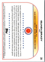 2022 Topps Chrome McDonald's All American Isuneh Brady #39